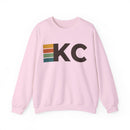 Kansas City, Missouri KC Retro Stripe Sweatshirt-5