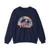 Maui, Hawaii Sweatshirt - Unisex Retro Beach Crewneck Maui Sweatshirt