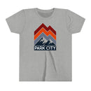 Park City, Utah Youth Shirt - Retro Mountain Park City Kid's T-Shirt-4