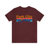 Park City, Utah Shirt - Mountain Sunset Unisex Park City T-Shirt