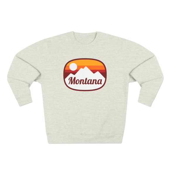 Premium Montana Sweatshirt - Retro Unisex Sweatshirt