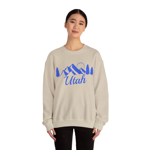 Utah Sweatshirt - Unisex Mountain Utah Sweatshirt