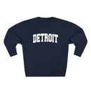 Premium Detroit, Michigan Retro Graphic Sweatshirt-4