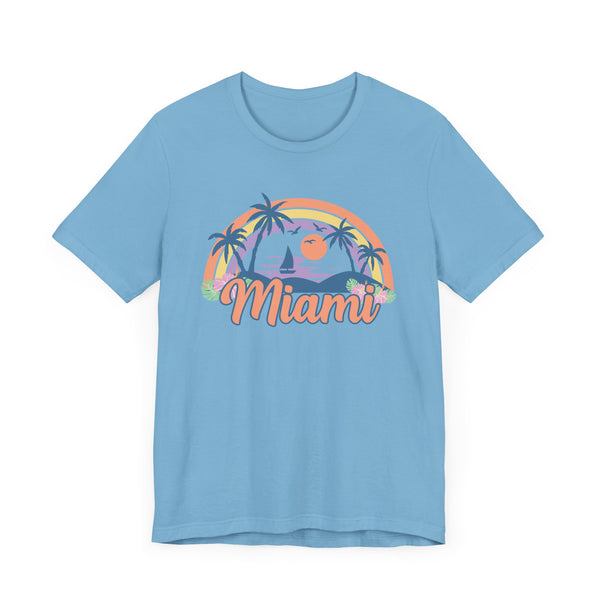 Miami, Florida T-Shirt - Retro Beach Unisex Miami Shirt