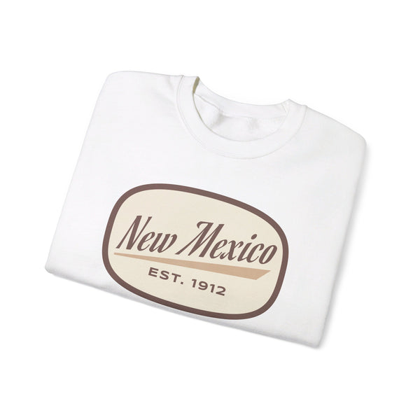 New Mexico Sweatshirt - Unisex Retro New Mexico Crewneck Sweatshirt