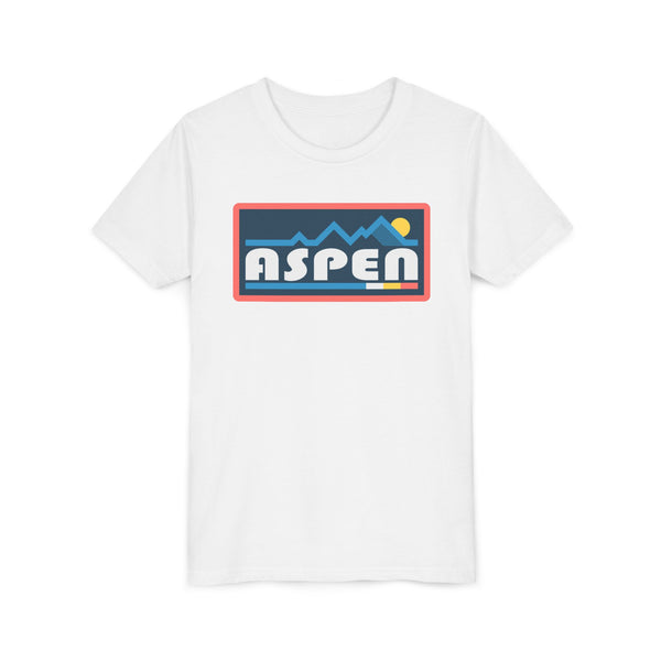 Aspen, Colorado Youth Graphic Tee - Kids Aspen T Shirt