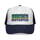 Bentonville, Arkansas Retro Bike Trucker Hat - Vintage Style Bentonville Cap-5