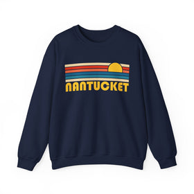 Buy navy Nantucket Retro Crewneck Sweatshirt - Unisex Heavy Blend™ Fashion