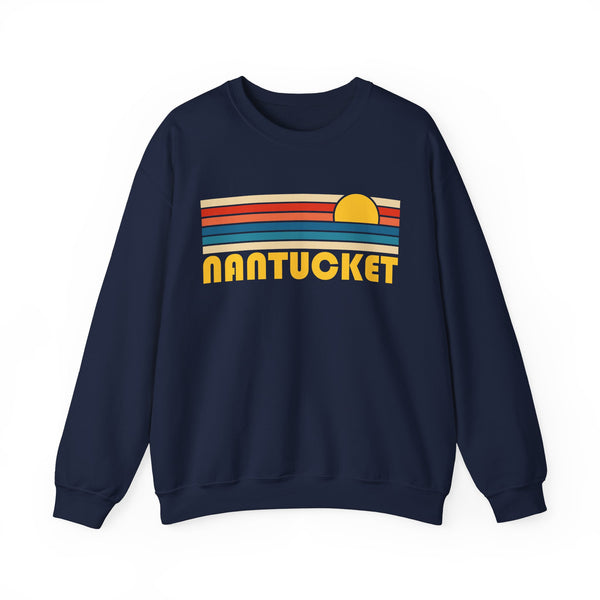 Nantucket Retro Crewneck Sweatshirt - Unisex Heavy Blend™ Fashion