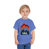 Vail, Colorado Toddler T-Shirt - Retro Palm Tree Toddler Vail Shirt