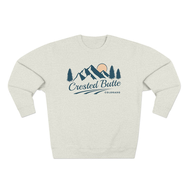Premium Crested Butte, Colorado Sweatshirt - Unisex Sweatshirt