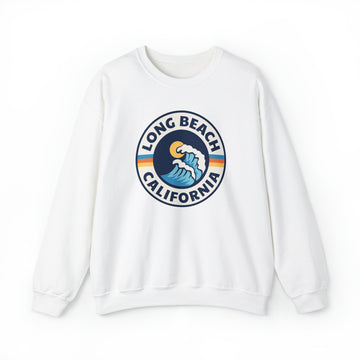 Long Beach, California Sweatshirt - Unisex Crewneck Long Beach Sweatshirt