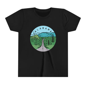 Alabama Youth T-Shirt - Unisex Kids Alabama Shirt - 0