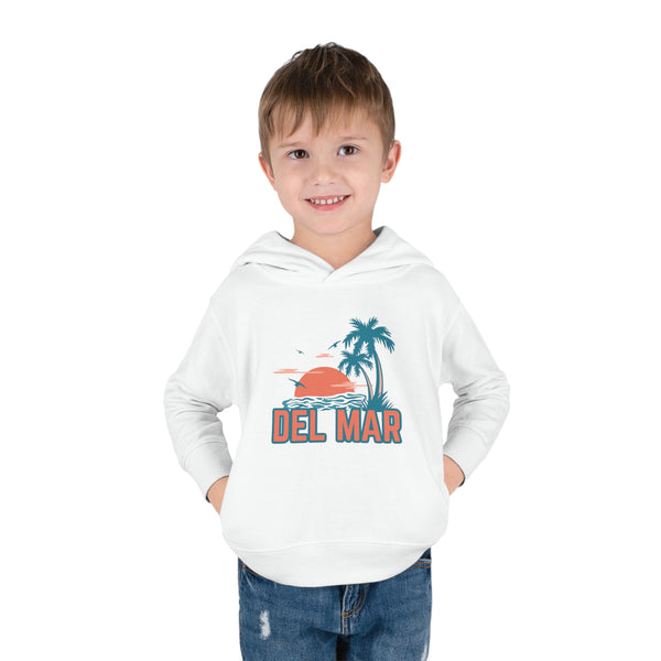 Del Mar, California Toddler Hoodie - Unisex Del Mar Toddler Sweatshirt