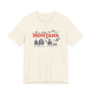 Montana Après-ski T-Shirt - Vintage Mountain Graphic Tee-1