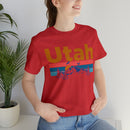 Utah T-Shirt - Mountain Sunset Unisex Utah Shirt-18