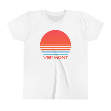 Vermont Youth Shirt - Retro 80s Vermont Kid's T-Shirt
