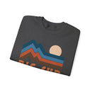 Big Sur, California Sweatshirt Retro Mountains, Big Sur Unisex Graphic Crewneck-14