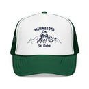 Minnesota Ski Babe Trucker Hat — Foam Mesh Cap-3