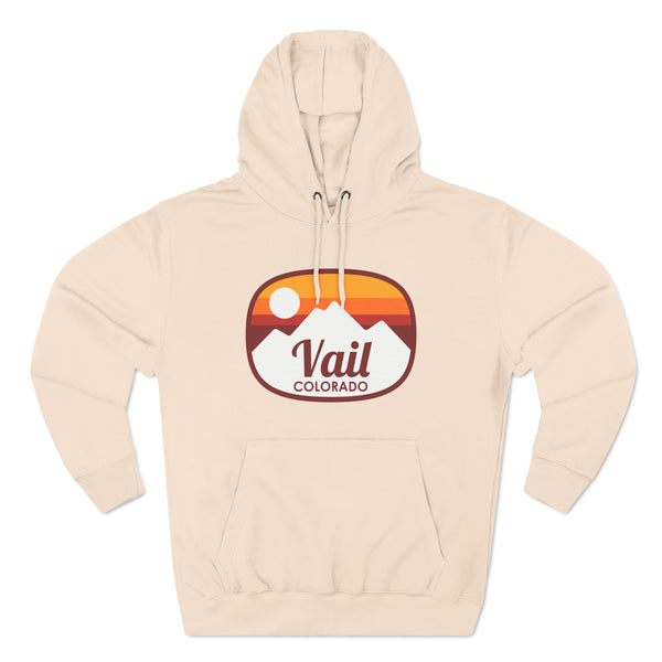 Premium Vail, Colorado Hoodie - Retro Unisex Vail Sweatshirt