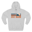 Ski Bum Hoodie - Retro Mountain Unisex Sweatshirt-3