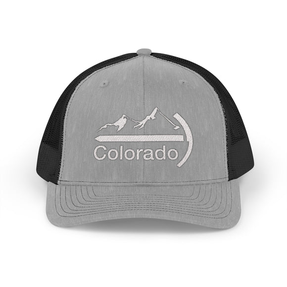 Colorado Snapback Trucker Cap - Embroidered Colorado Hat