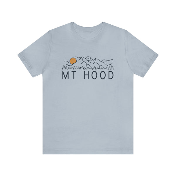 Mt Hood, Oregon T-Shirt - Retro Unisex Mt Hood Shirt