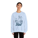 Vail, Colorado Sweatshirt - Mountain Illustration Graphic Crewneck-17