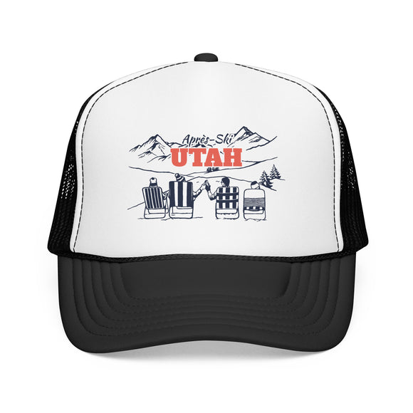 Utah Après-ski Trucker Hat — Foam Mesh Cap
