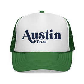 Austin, Texas Retro Trucker Hat - 0