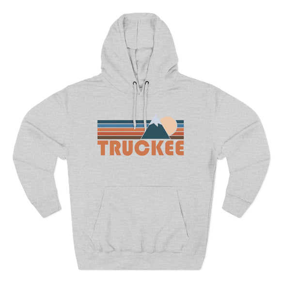 Truckee, California Hoodie - Retro Mountain Unisex Sweatshirt
