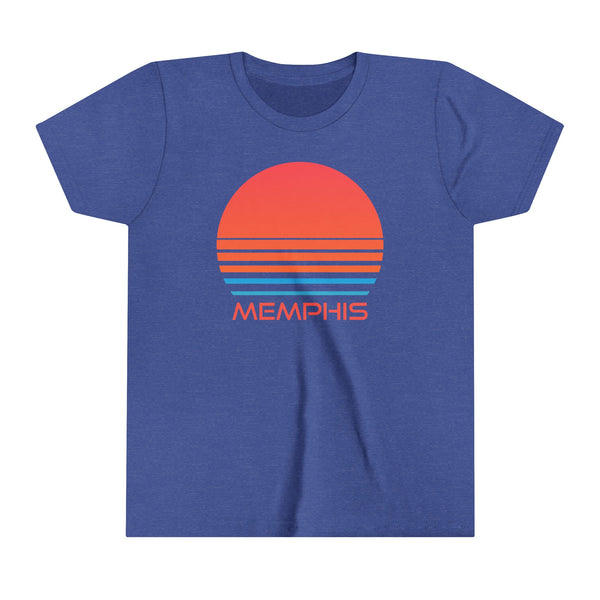 Memphis, Tennessee Youth Shirt - Retro 80s Memphis Kid's T-Shirt