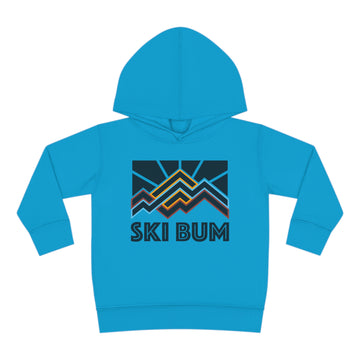 Buy turquoise Salida, Ski Bum Toddler Hoodie - Unisex Salida, Ski Bum Toddler Sweatshirt