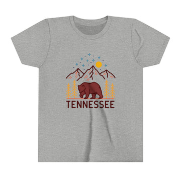 Buy athletic-heather Tennessee Youth T-Shirt - Unisex Kids Tennessee Shirt