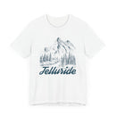 Telluride, Colorado Graphic Tee - Mountain Illustration Telluride T Shirt-8
