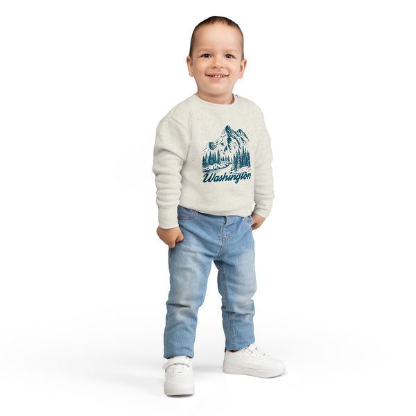 Washington Toddler Sweatshirt - Washington Toddler Crewneck Sweatshirt