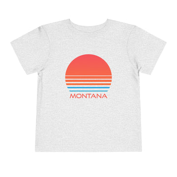 Buy athletic-heather Montana Toddler T-Shirt - Retro 80s Unisex Toddler Montana Shirt