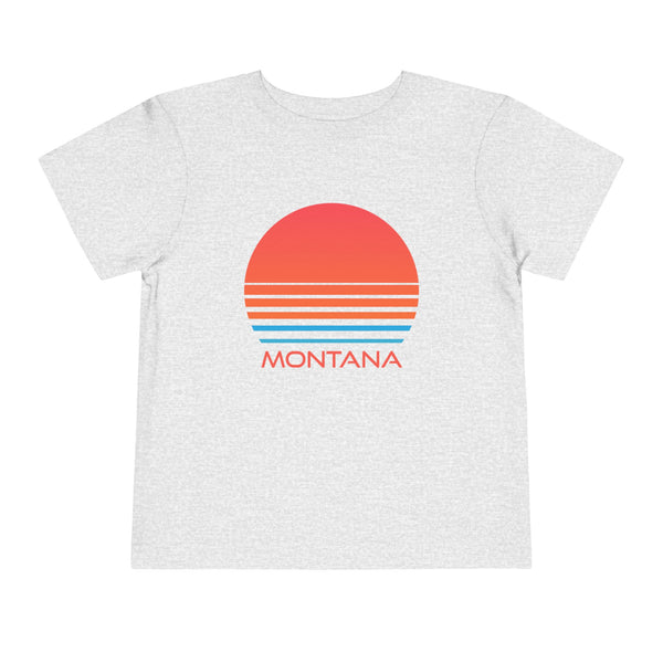 Montana Toddler T-Shirt - Retro 80s Unisex Toddler Montana Shirt