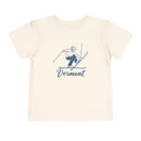 Vermont Toddler Graphic Tee Vintage Ski - Kids Vermont Shirt-2