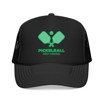 West Virginia Pickleball Trucker Hat - Foam West Virginia Cap - 0