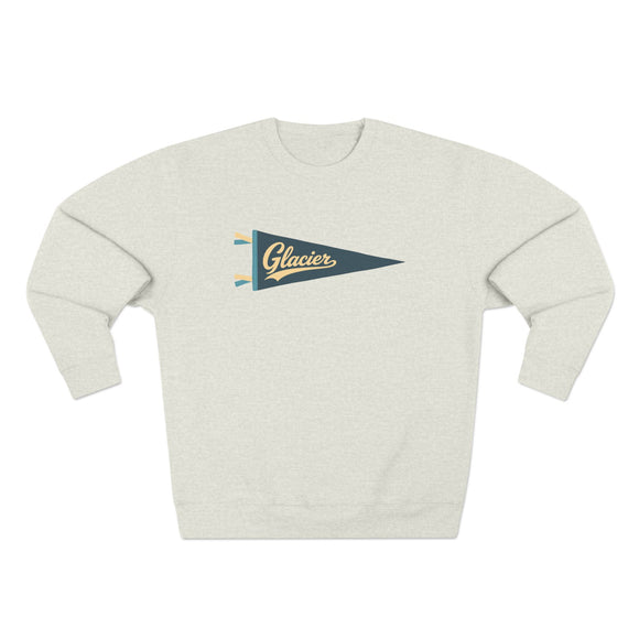 Premium Glacier National Park Crewneck Sweatshirt