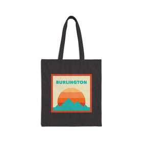 Burlington, Vermont Tote Bag, Cotton Canvas Tote Bag, Reusable Shopping Bag, Eco-Friendly Tote, Burlington, Vermont Gift