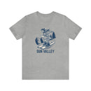 Sun Valley, Idaho T-Shirt - Skeleton Skier Unisex Sun Valley Shirt-2