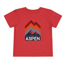 Aspen, Colorado Toddler T-Shirt - Retro Palm Tree Toddler Aspen Shirt-5