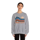 Park City, Utah Sweatshirt Retro Mountains, Park City Unisex Graphic Crewneck-12