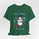 Telluride, Colorado T Shirt - Ski Snowman Graphic Tee-13