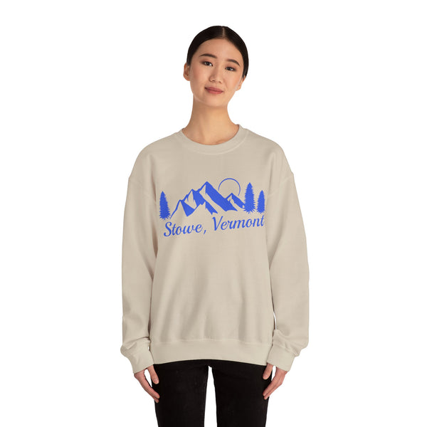 Stowe, Vermont Sweatshirt - Unisex Mountain Stowe Sweatshirt