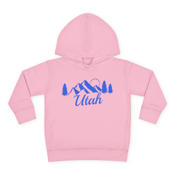 Utah Toddler Hoodie - Unisex Mountain Pullover Sweatshirt, Kids Hooded Jumper, Utah Souvenir