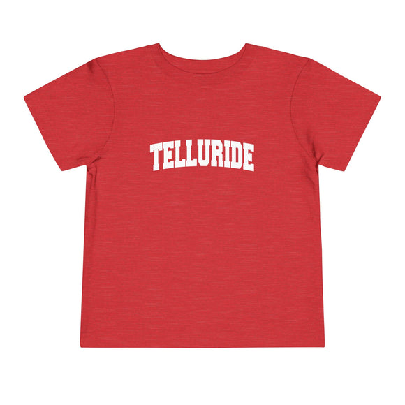 Telluride, Colorado Toddler Graphic Tee - Kids Telluride Vacation T-Shirt
