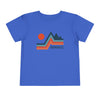 Snowmass, Colorado Toddler T-Shirt - Retro Palm Tree Toddler Snowmass Shirt